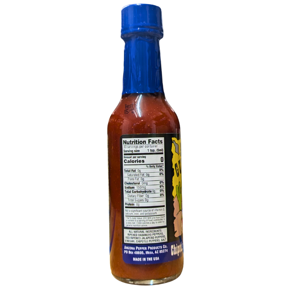 Arizona Gunslinger Chipotle Habanero Hot Sauce