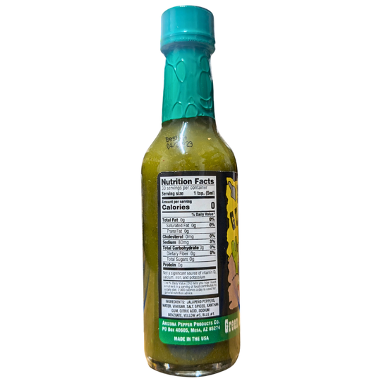Arizona Gunslinger Green Jalapeno Hot Sauce