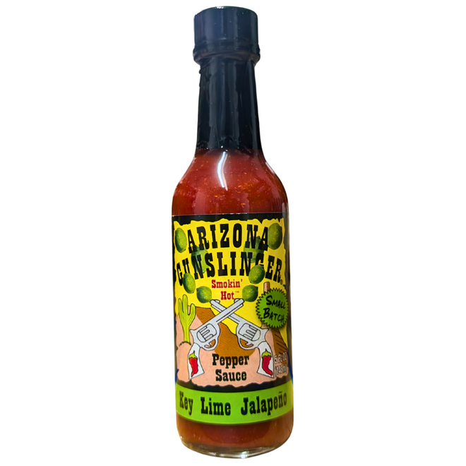 Arizona Gunslinger Key Lime Jalapeno Hot Sauce