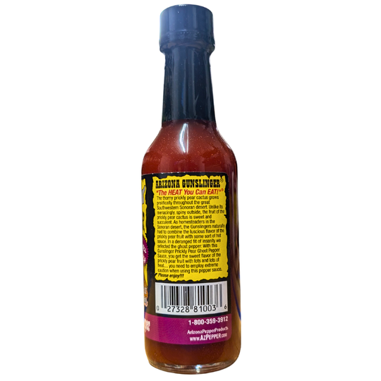 Arizona Gunslinger Prickly Pear Ghost Hot Sauce