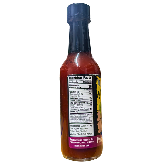 Arizona Gunslinger Prickly Pear Ghost Hot Sauce