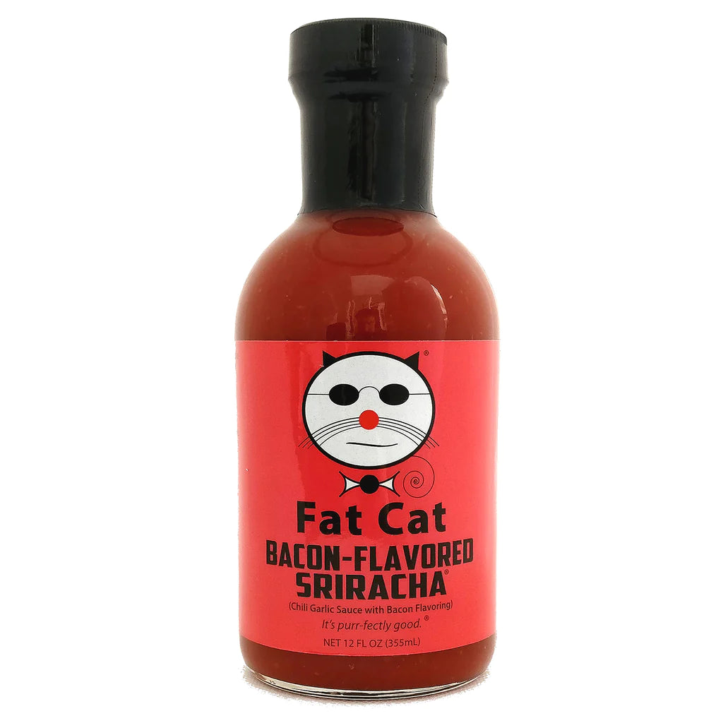 Fat Cat Bacon Flavored Sriracha Sauce