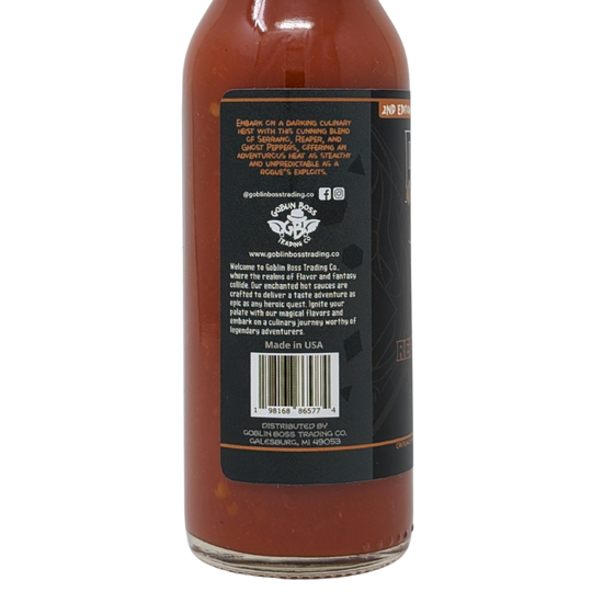 Goblin Boss Rogue’s Reckless Gambit Hot Sauce