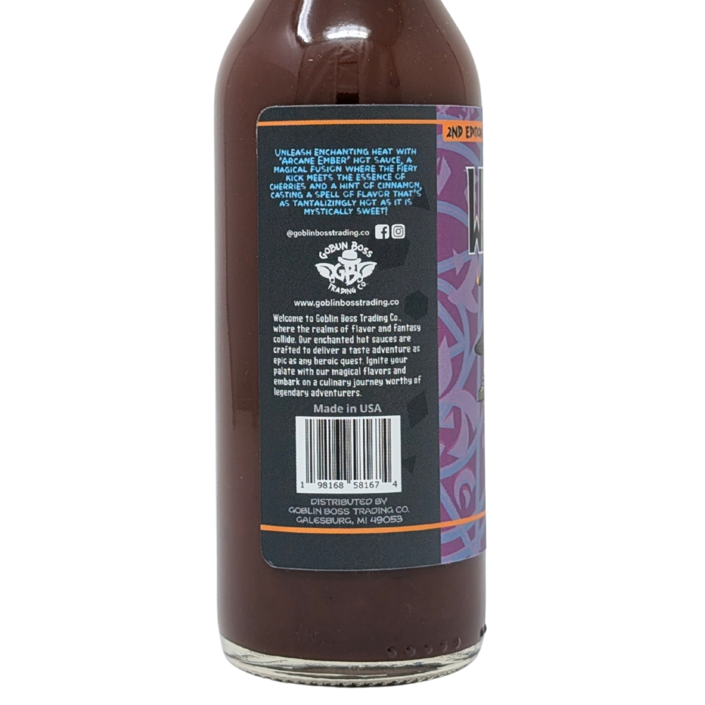 Goblin Boss Wizard’s Enchanted Cherry Blaze Hot Sauce
