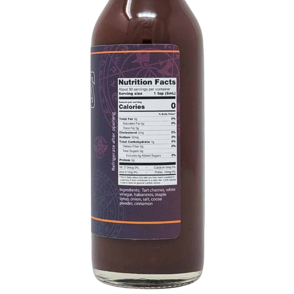 Goblin Boss Wizard’s Enchanted Cherry Blaze Hot Sauce