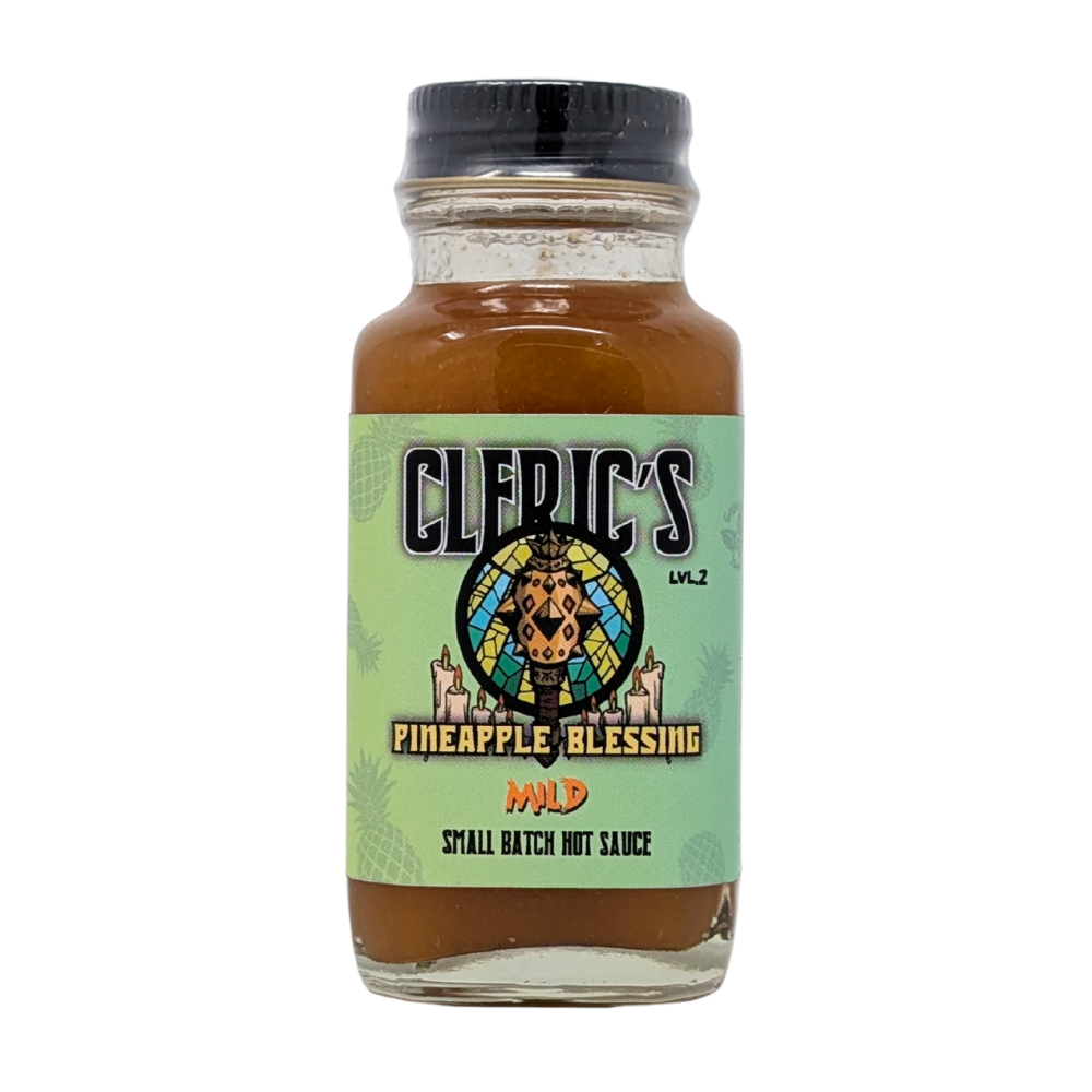 Goblin Boss Cleric’s Pineapple Blessing Hot Sauce