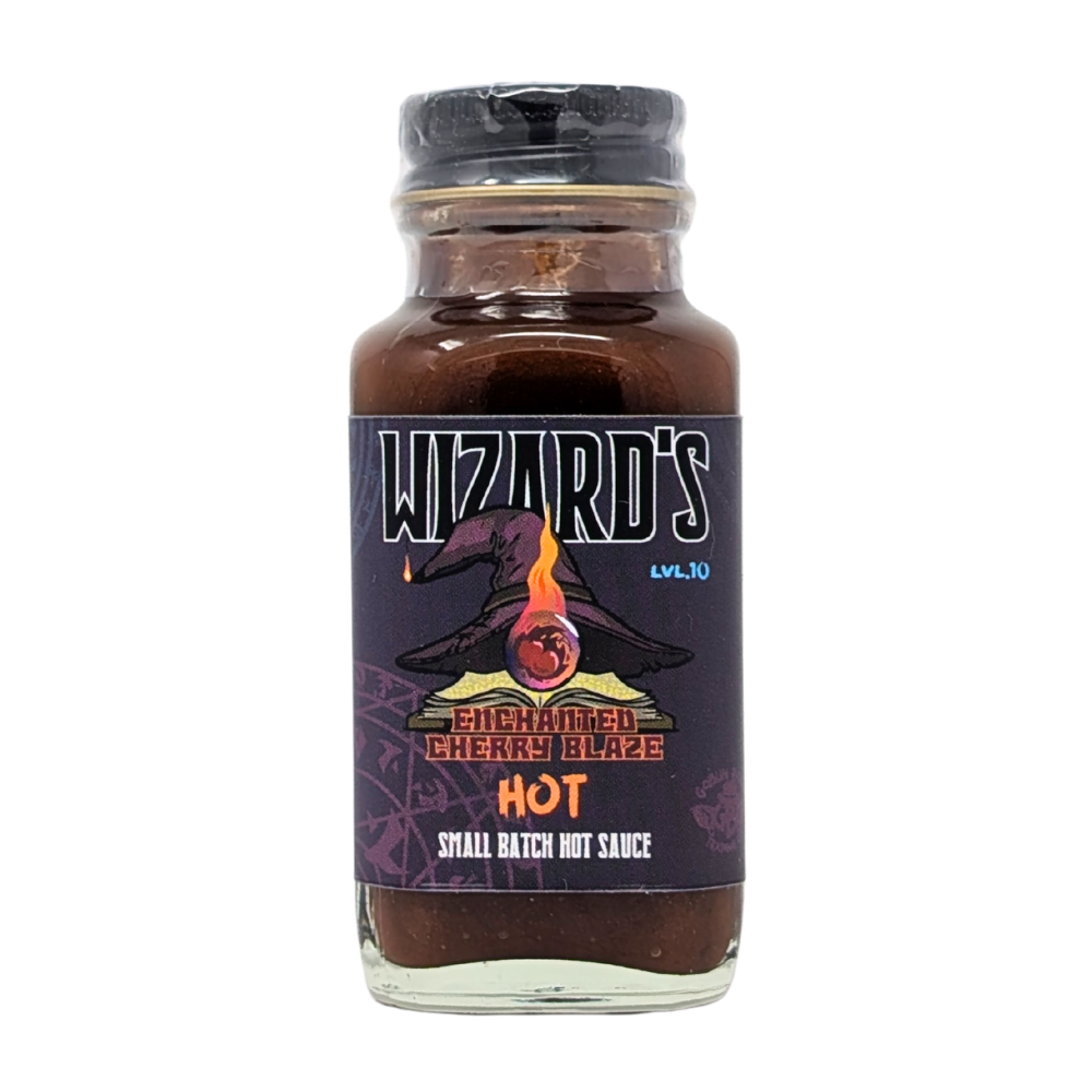 Goblin Boss Wizard’s Enchanted Cherry Blaze Hot Sauce