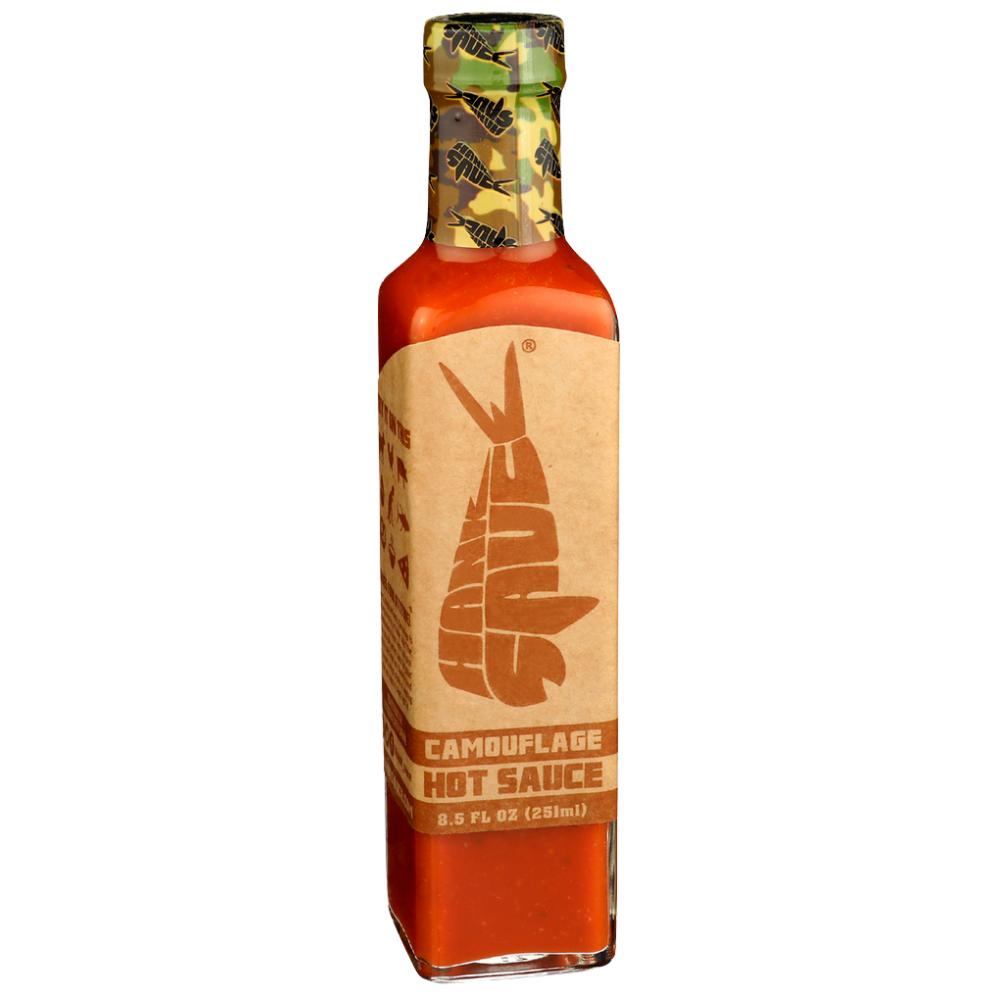 Hank Sauce Camouflage Hot Sauce