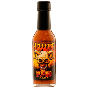 Hellfire Infierno De Ajo Rojo Hellfire Hot Sauce