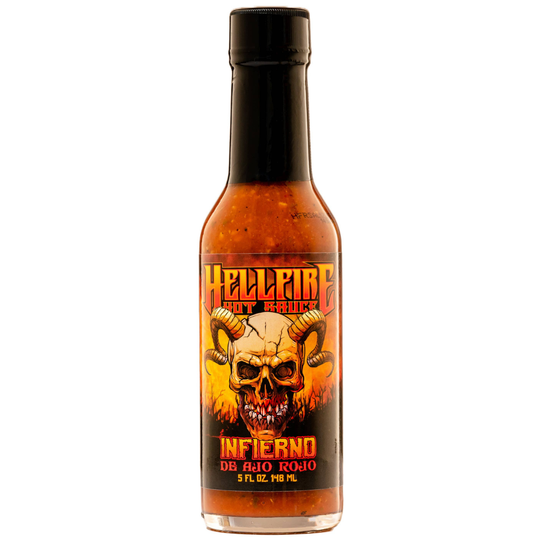 Hellfire Infierno De Ajo Rojo Hellfire Hot Sauce