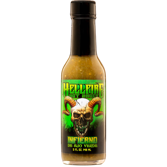 Hellfire Infierno De Ajo Verde - The Ultimate Taco Sauce