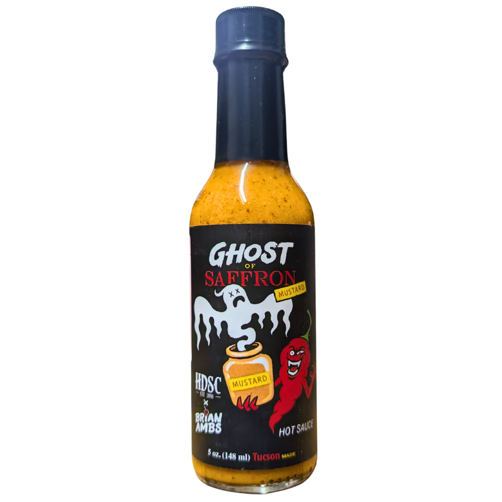 High Desert Ghost of Saffron Mustard Hot Sauce