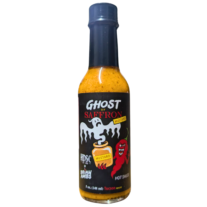 High Desert Ghost of Saffron Mustard Hot Sauce