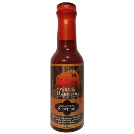 Jersey Barnfire Strawberry Scorpion Hot Sauce