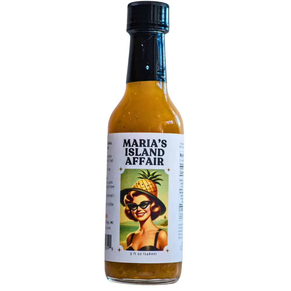 Maria's Island Affair - Tropical Pineapple Hot Sauce