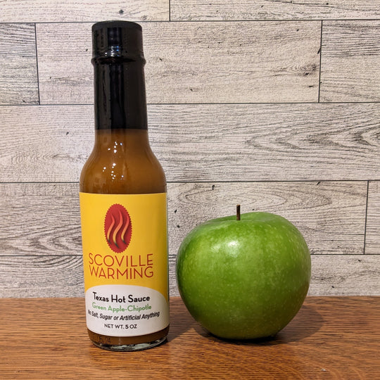 Scoville Warming Green Apple-Chipotle Hot Sauce