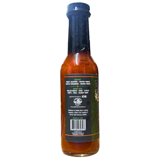 Goblin Boss Ranger's Menacing Mushroom Hot Sauce