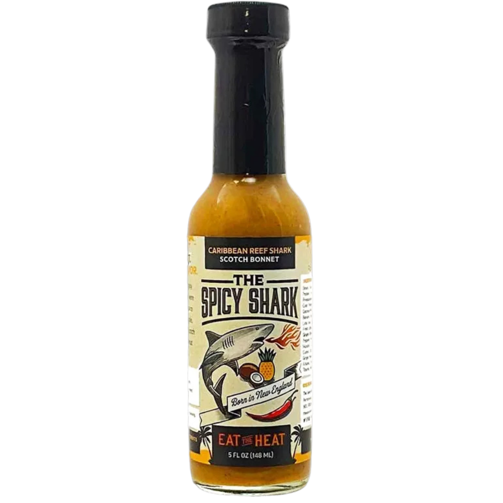 Spicy Shark Caribbean Reef Shark Scotch Bonnet Hot Sauce