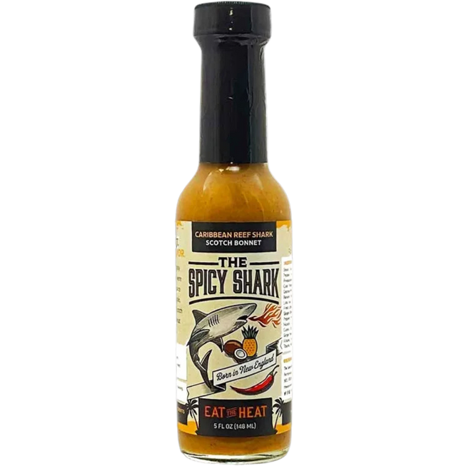 Spicy Shark Caribbean Reef Shark Scotch Bonnet Hot Sauce