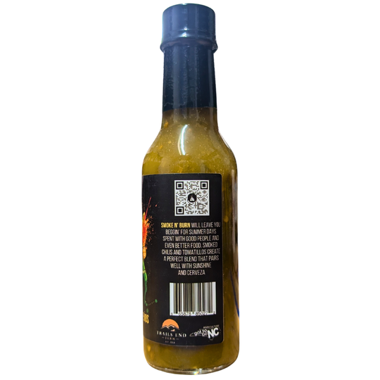 Up All Night Bottling Co. Smoke and Burn Hot Sauce