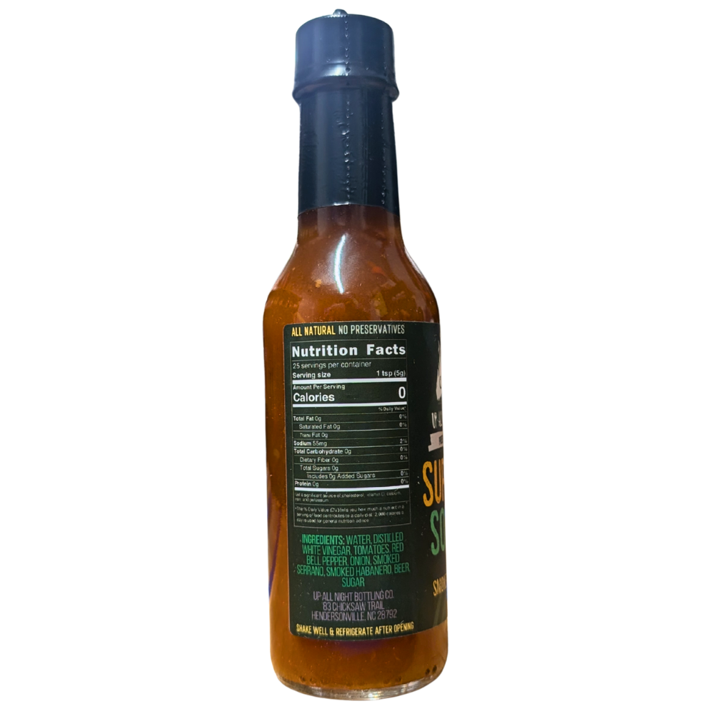 Up All Night Bottling Co. Super Soft Hot Sauce