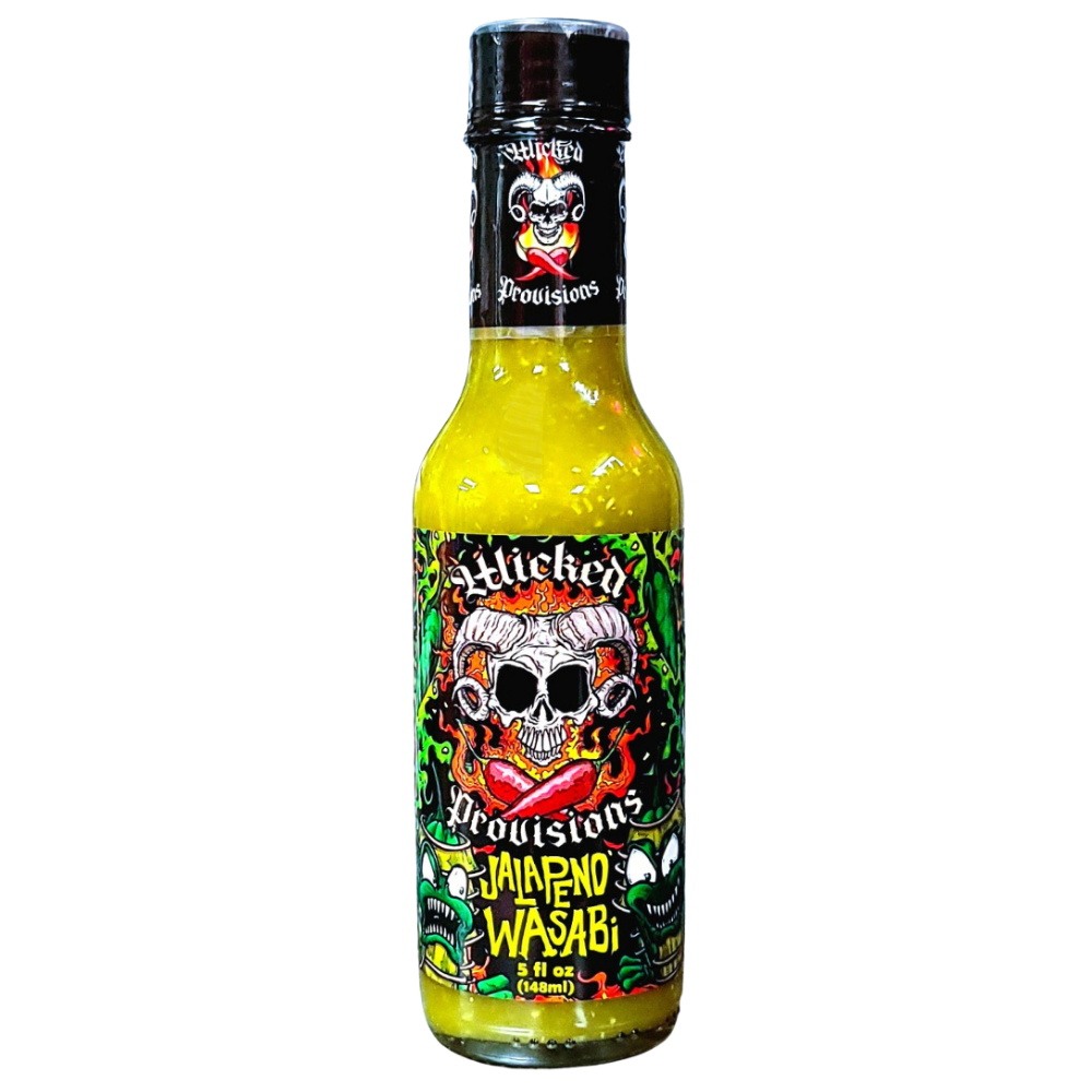Wicked Provisions Jalapeno Wasabi Hot Sauce