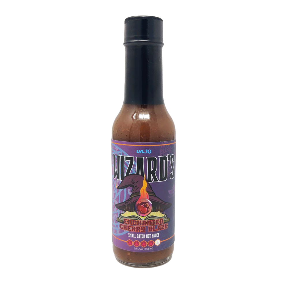 Goblin Boss Wizard’s Enchanted Cherry Blaze Hot Sauce