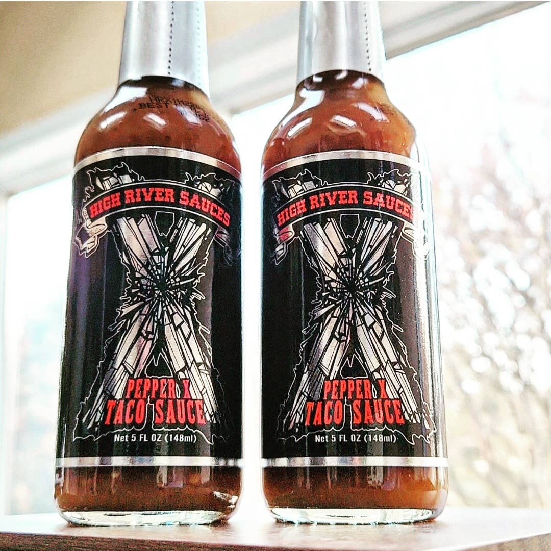 High River Pepper X Taco Sauce