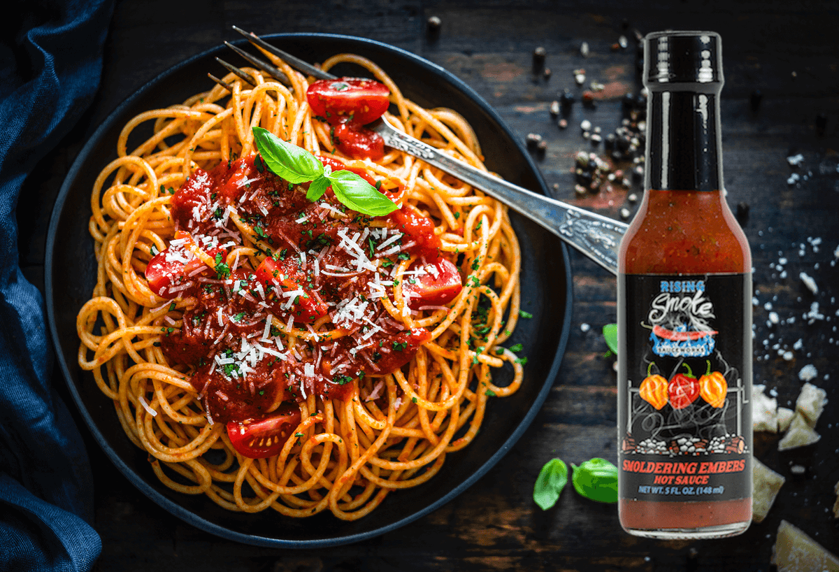 Rising Smoke Smoldering Embers Hot Sauce