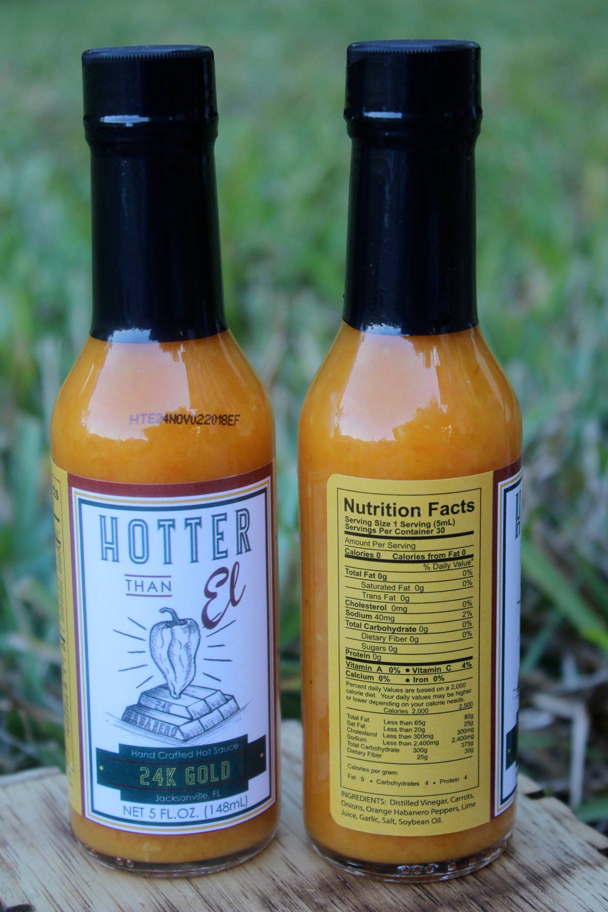 Hotter than El 24 Karat Gold Hot Sauce