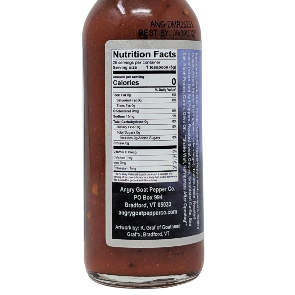 Angry Goat Demon Reaper Hot Sauce