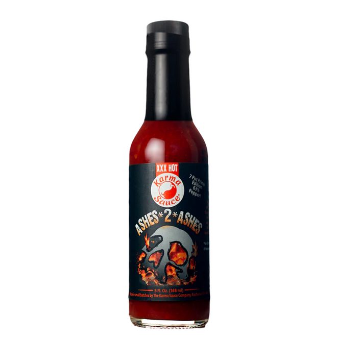 Karma Sauce Ashes 2 Ashes Hot Sauce