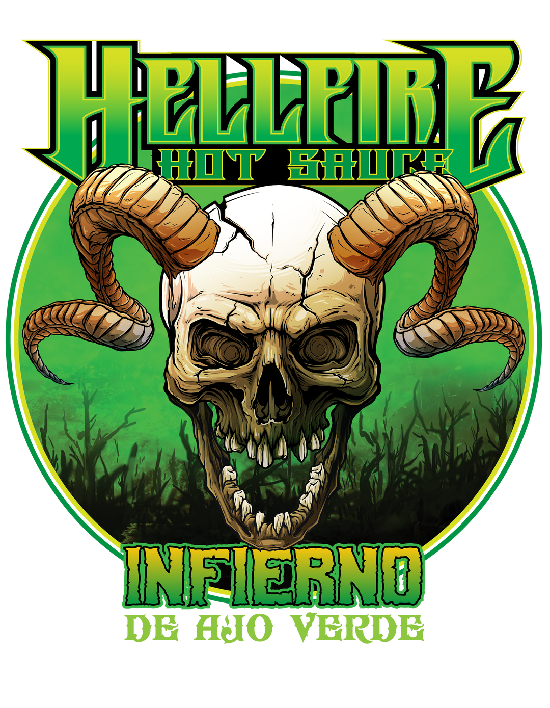 NEW! Infierno De Ajo Verde - The Ultimate Taco Sauce