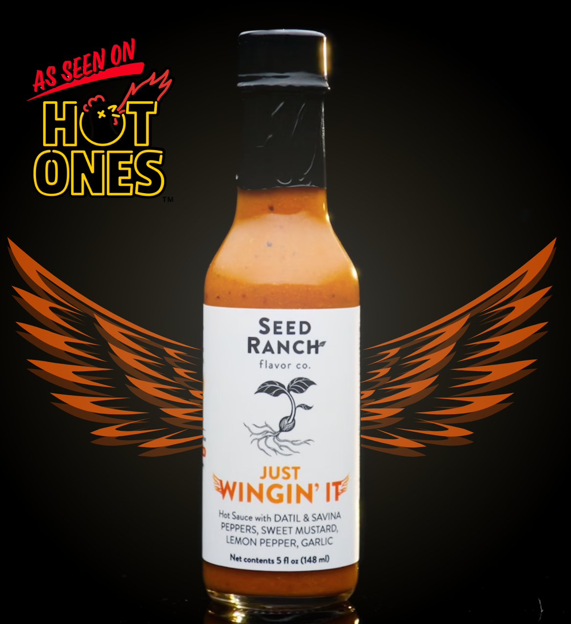 Seed Ranch Just Wingin' It Hot Sauce