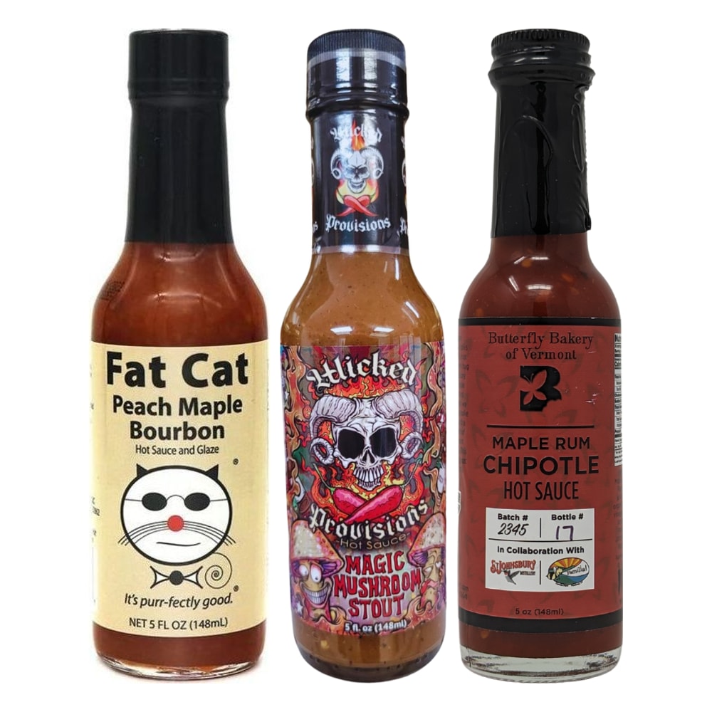 Bar Cart Gift Set 3-Pack: the three sauces in the set