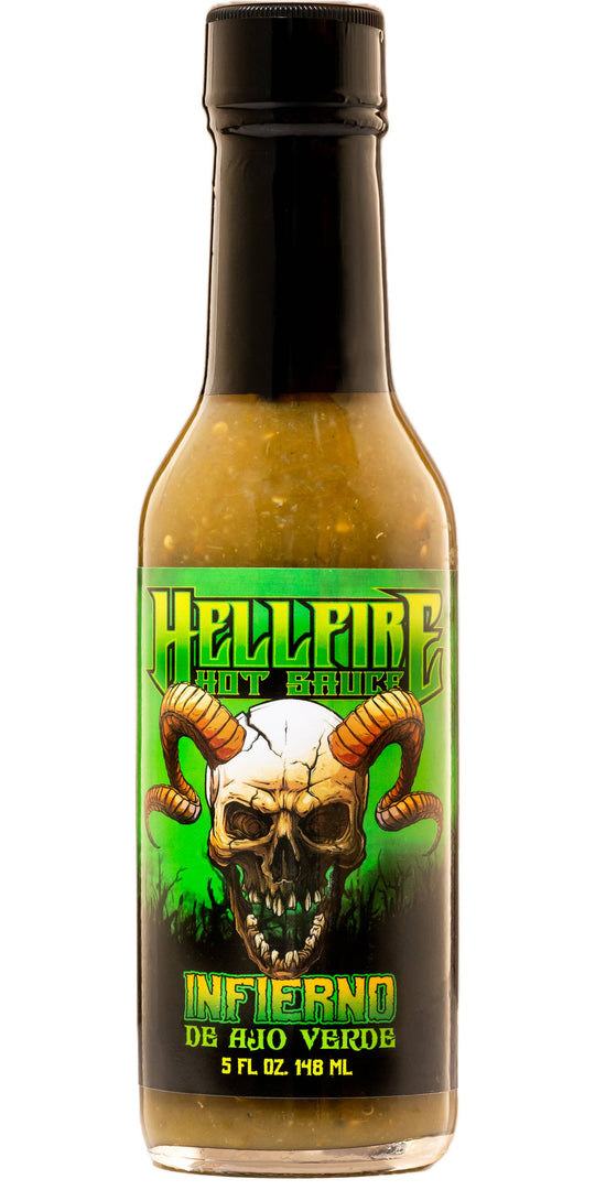 NEW! Infierno De Ajo Verde - The Ultimate Taco Sauce