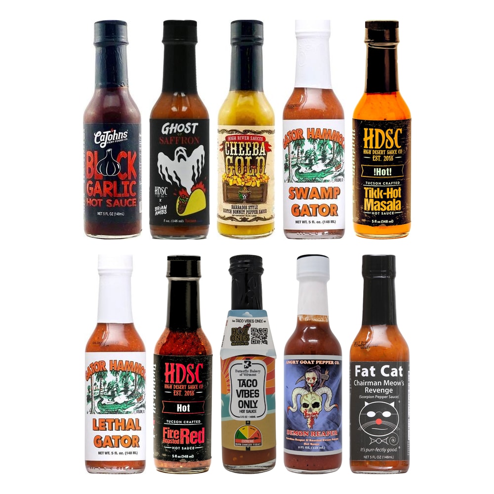 Best Sellers Gift Set 10-Pack: the three sauces in the set