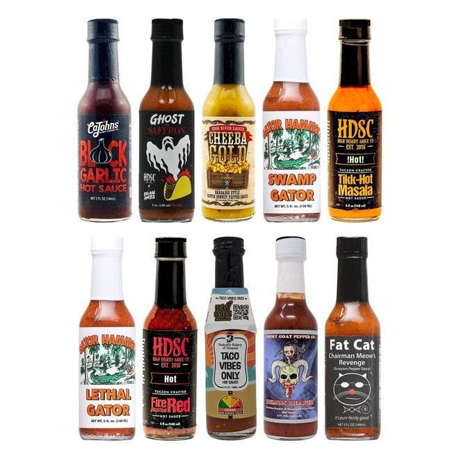 Best Sellers Gift Set 10-Pack: the three sauces in the set