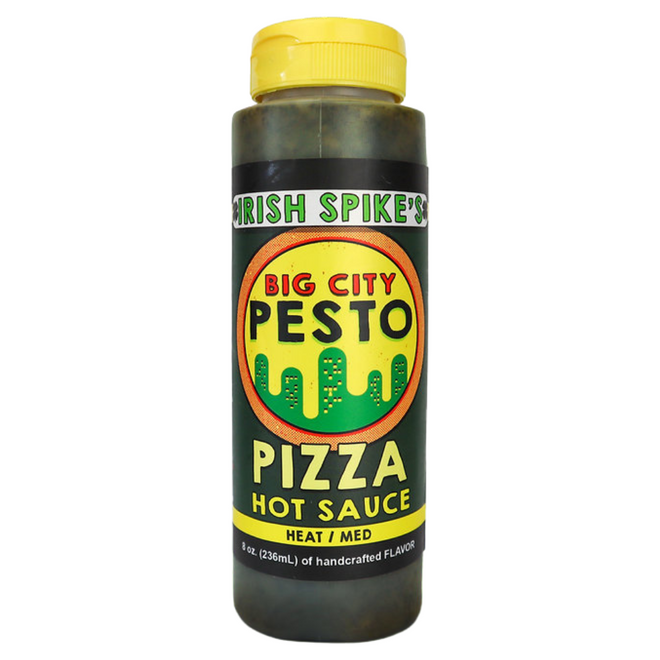 Irish Spike's Pesto Pizza Hot Sauce