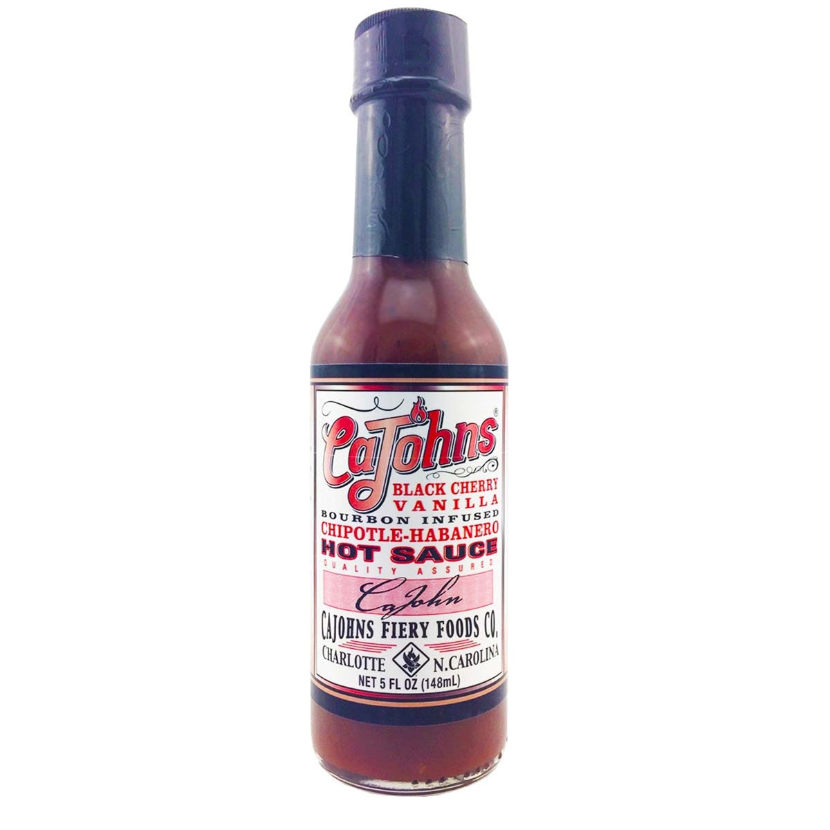 CaJohns Black Cherry Vanilla Hot Sauce SCOVILLED