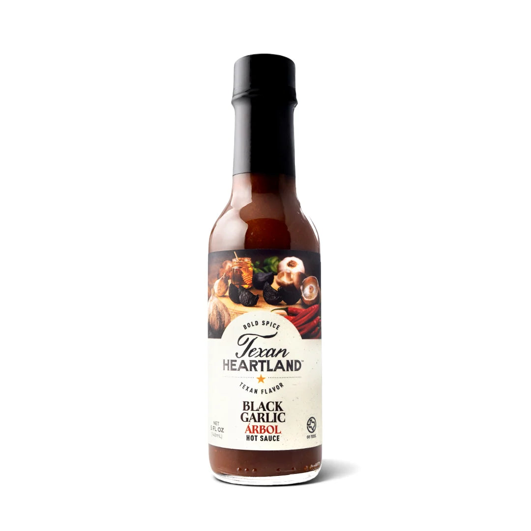Texan Heartland Black Garlic Arbol Hot Sauce