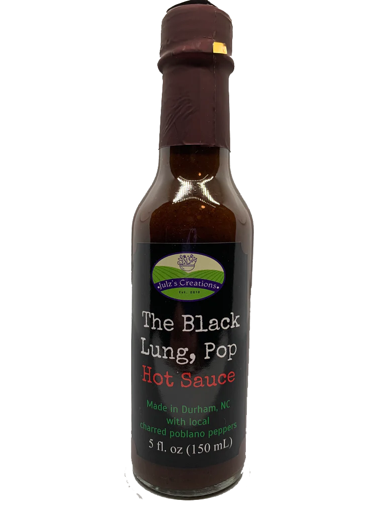 Julz's Creations The Black Lung, Pop Hot Sauce