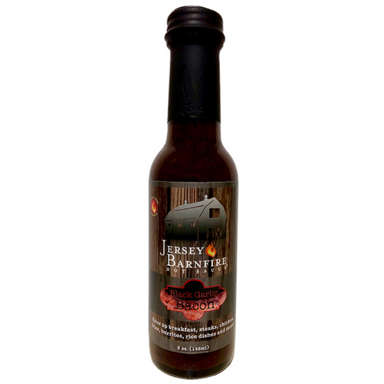 Jersey Barnfire Black Garlic Bacon Hot Sauce