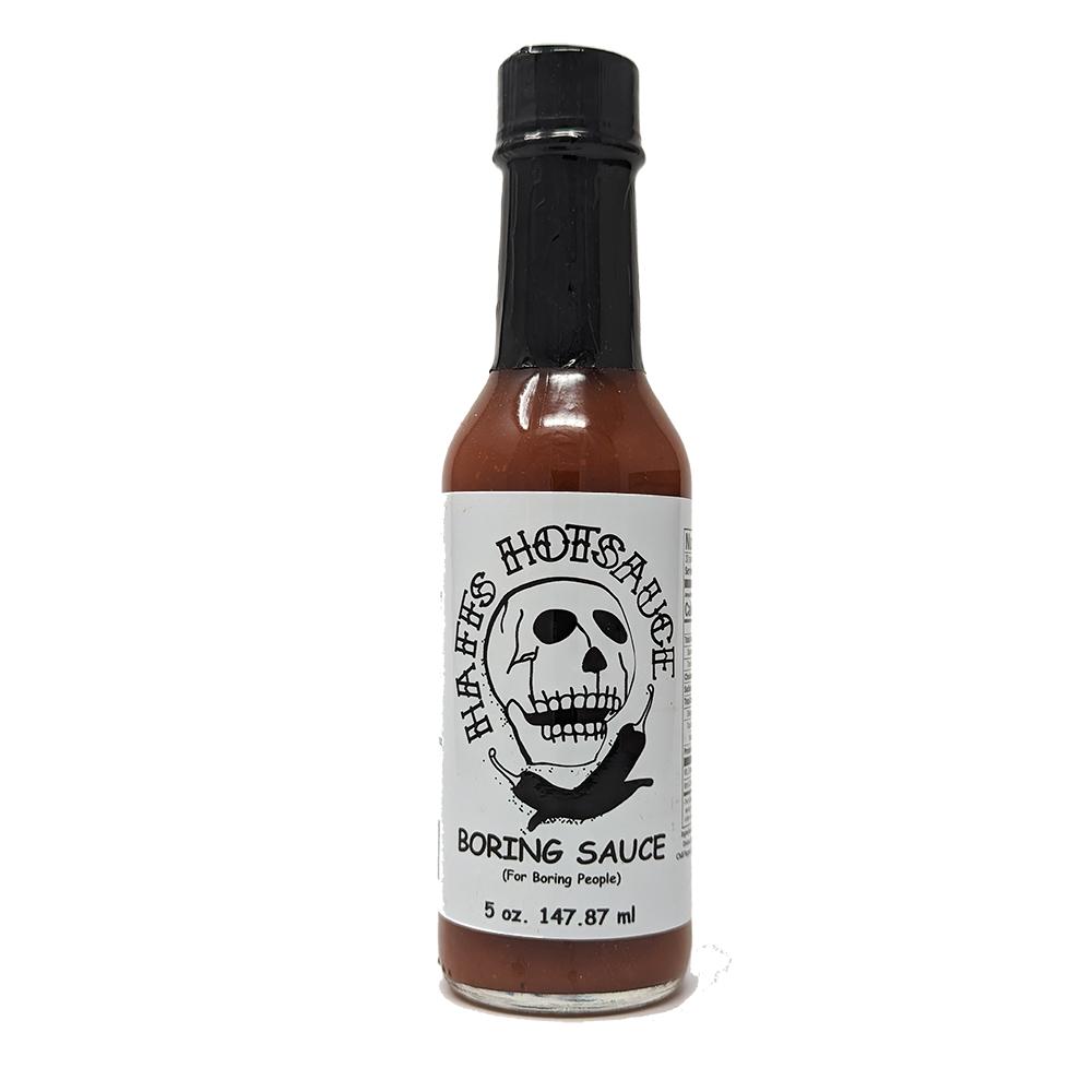 Haffs Boring Sauce For Boring People Hot Sauce