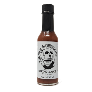 Haffs Boring Sauce For Boring People Hot Sauce