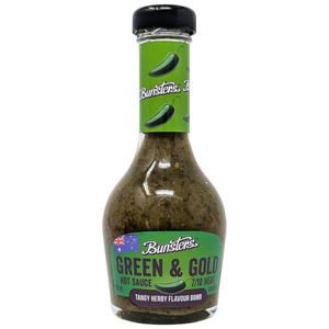 Bunsters Green & Gold Hot Sauce