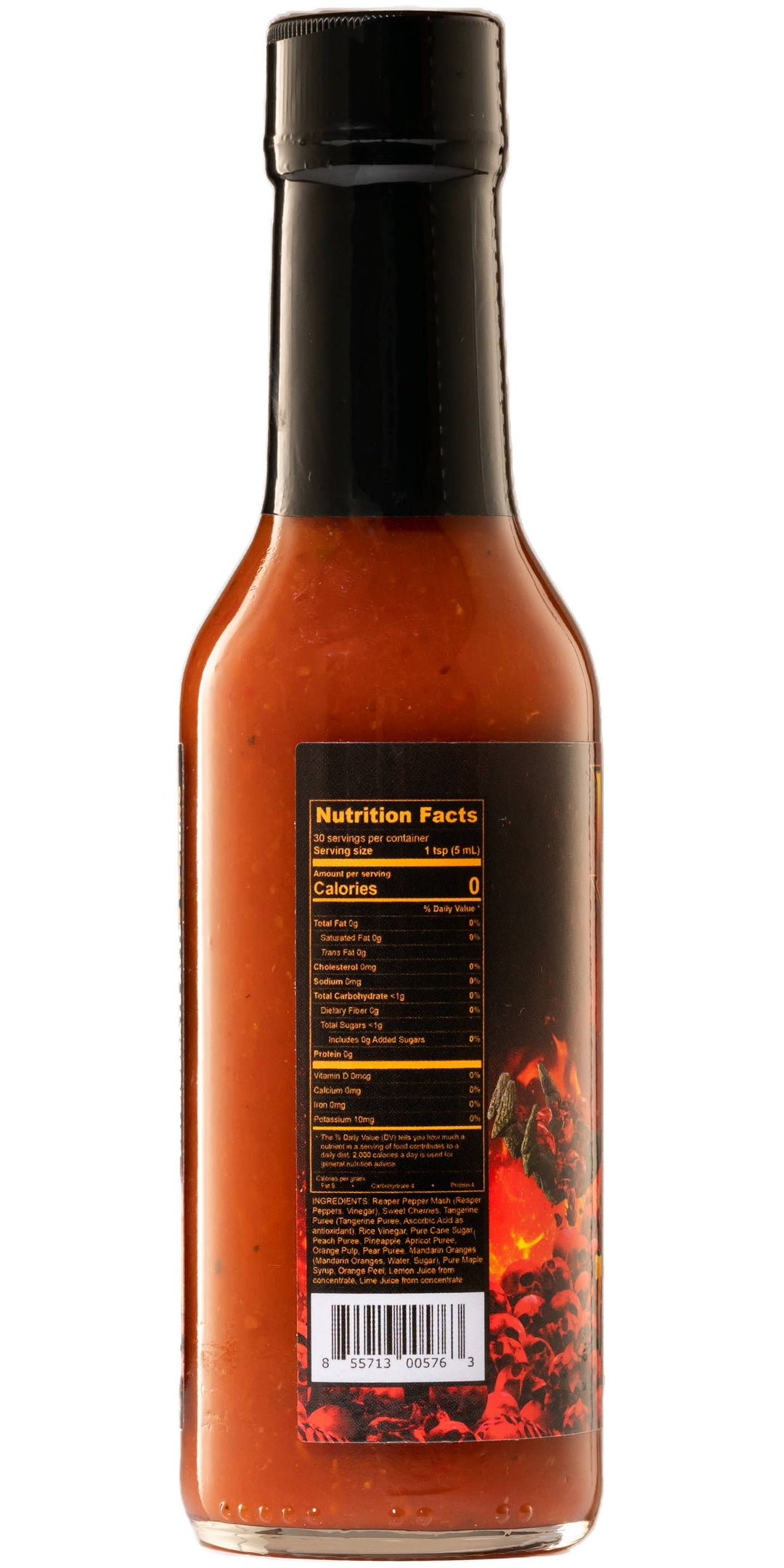 New! Hellfire Hot Sauce Angry Orange Hot Sauce