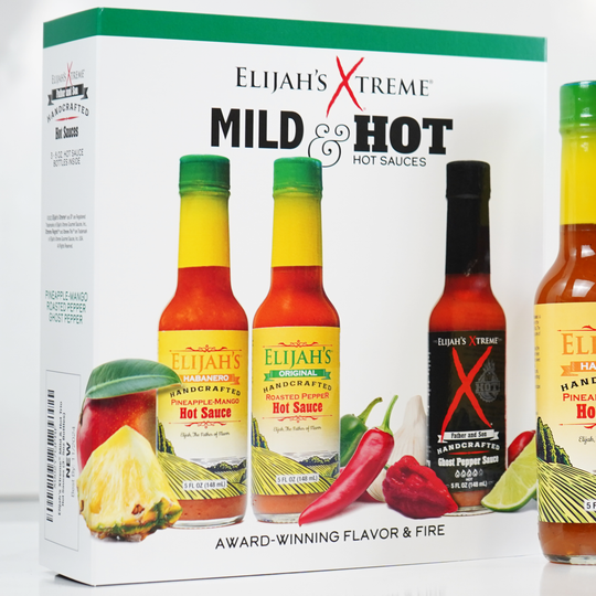 Elijah's Xtreme Mild & Hot Trio Gift Set (3 Pack)