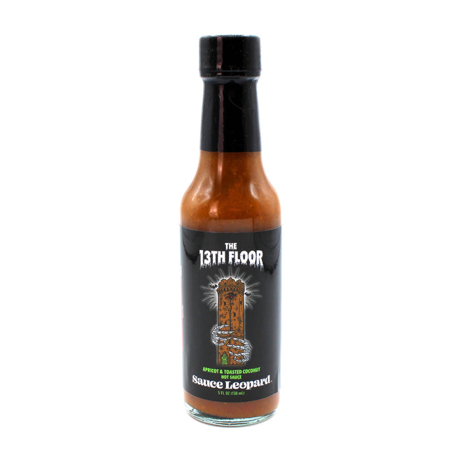 Sauce Leopard The 13th Floor - Apricot/Toasted Coconut Ghost Pepper Sauce
