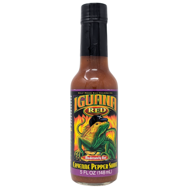 Half Moon Bay Iguana Red Cayenne Pepper Sauce